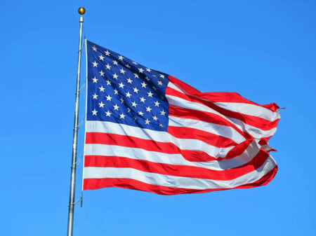 Eder Nylon American Flag – 100% Made in the USA | Durable Outdoor U.S. Flag - Maximum Promotions
