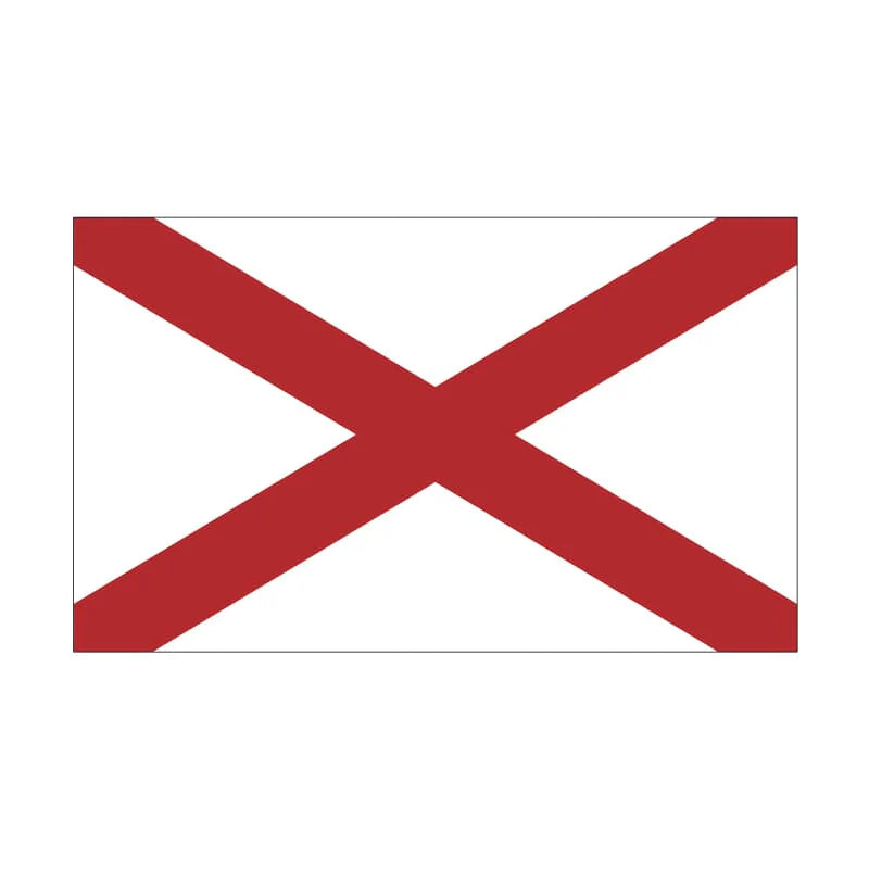 Eder Flags Alabama Nylon State Flag - Made In The USA - Maximum Promotions