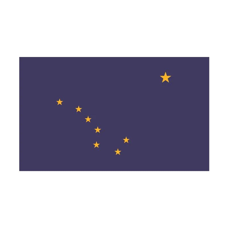 Eder Flags Alaska Nylon State Flag - Made In The USA - Maximum Promotions