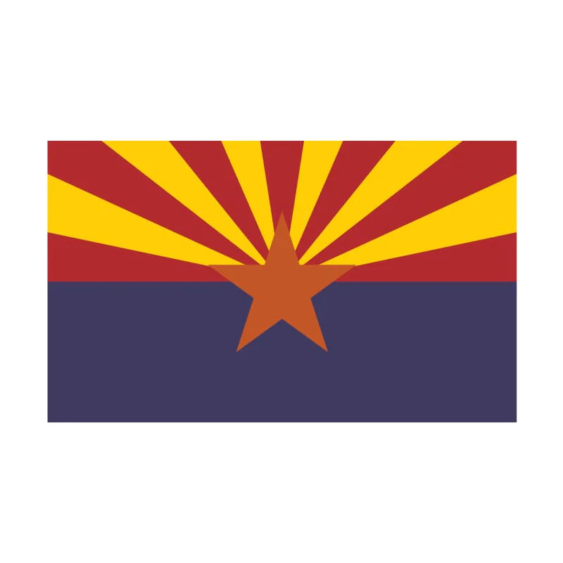 Eder Flags Arizona Nylon State Flag - Made In The USA - Maximum Promotions