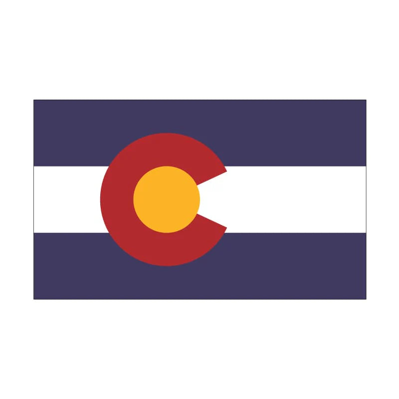 Eder Flags Colorado Nylon State Flag - Made In The USA - Maximum Promotions