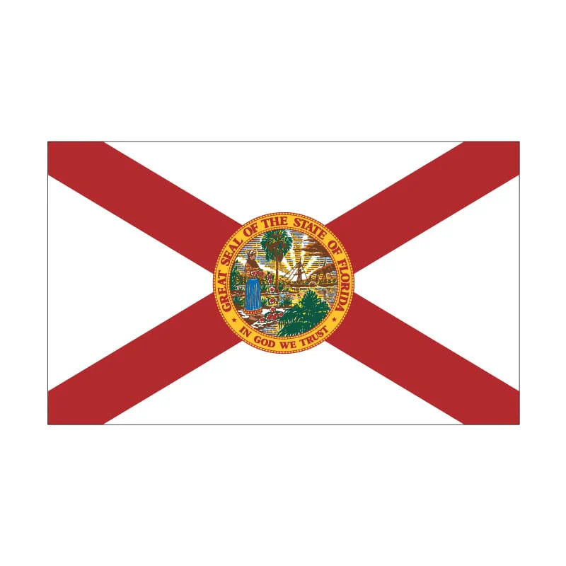Eder Flags Florida Nylon State Flag - Made In The USA - Maximum Promotions