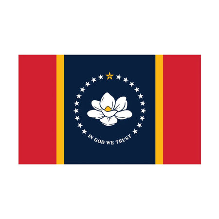 Eder Flags Mississippi Nylon State Flag - Made In The USA - Maximum Promotions