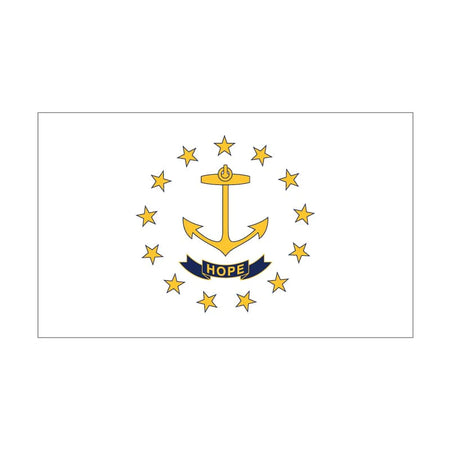 Eder Flags Rhode Island Nylon State Flag - Made In The USA - Maximum Promotions