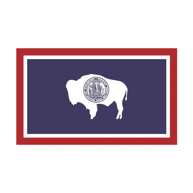 Eder Flags Wyoming Nylon State Flag - Made In The USA - Maximum Promotions