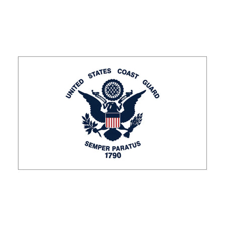 Eder Flags Coast Guard Nylon Flag - Made In The USA - Maximum Promotions