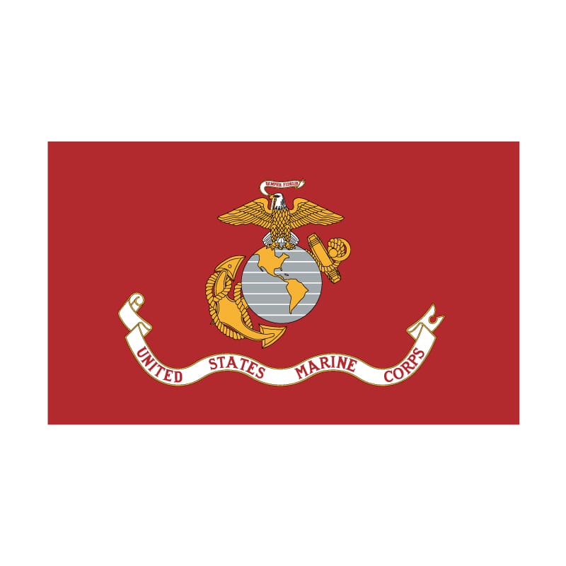 Eder Flags Marine Corps Nylon Flag - Made In The USA - Maximum Promotions