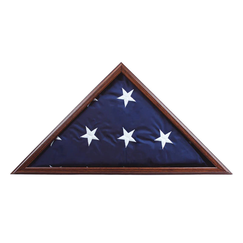 Eder Flags Memorial Flag Case - Poplar Wood - Maximum Promotions