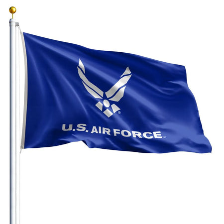 Eder Flags Air Force Logo Nylon Flag - Made In The USA - Maximum Promotions
