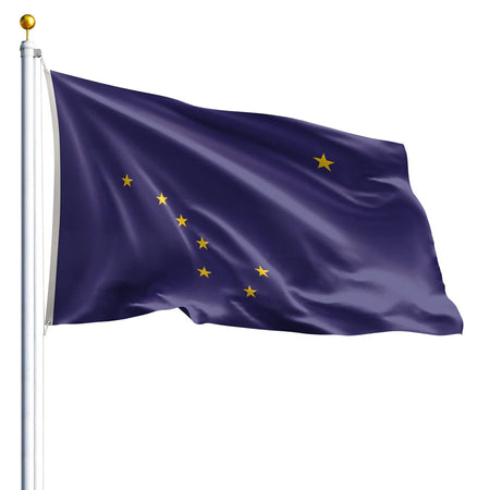 Eder Flags Alaska Nylon State Flag - Made In The USA - Maximum Promotions