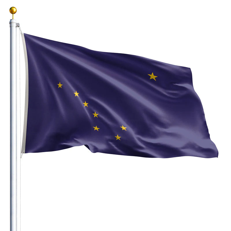 Eder Flags Alaska Nylon State Flag - Made In The USA