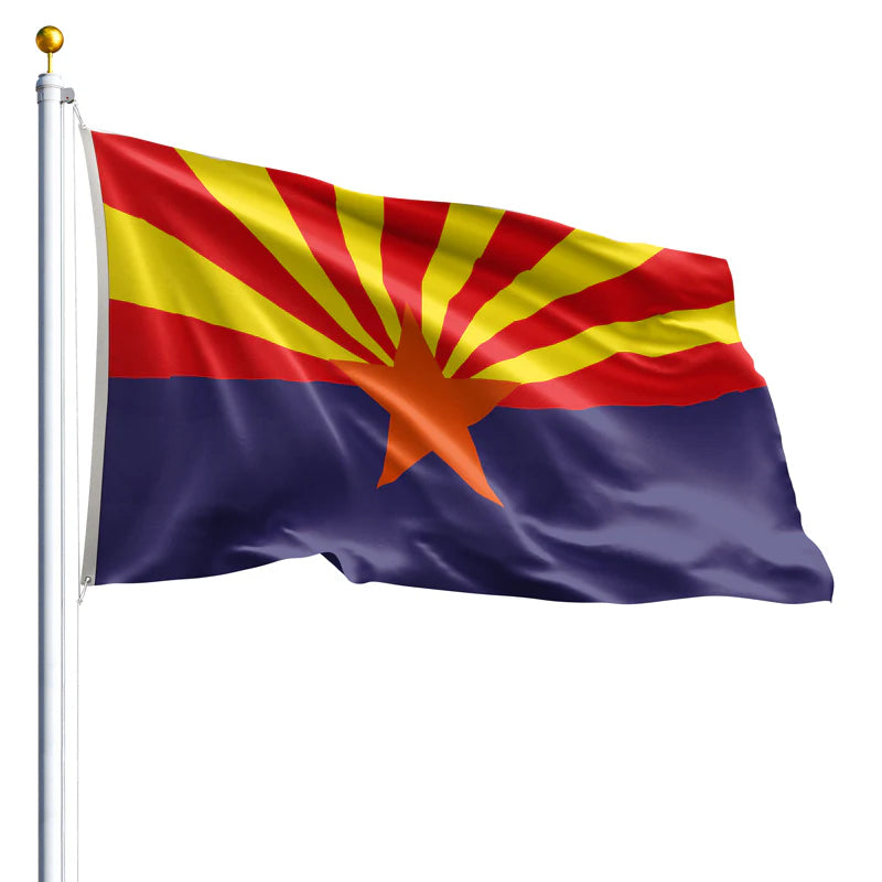 Eder Flags Arizona Nylon State Flag - Made In The USA