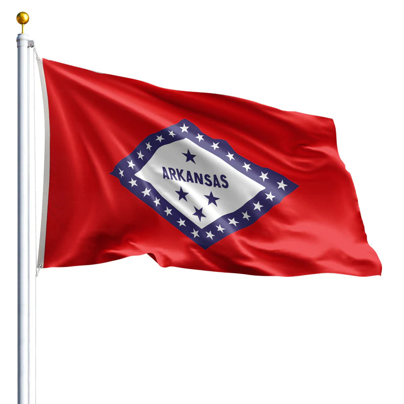 Eder Flags Arkansas Nylon State Flag - Made In The USA