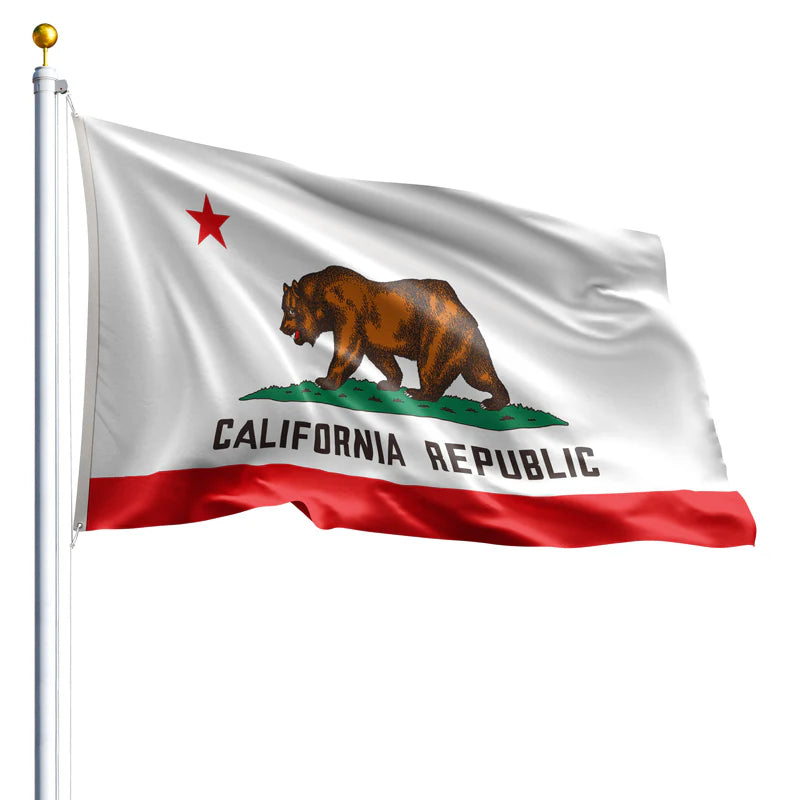 Eder Flags California Nylon State Flag - Made In The USA