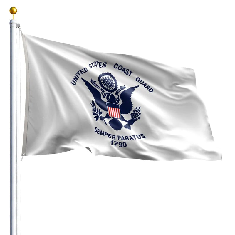 Eder Flags Coast Guard Nylon Flag - Made In The USA - Maximum Promotions
