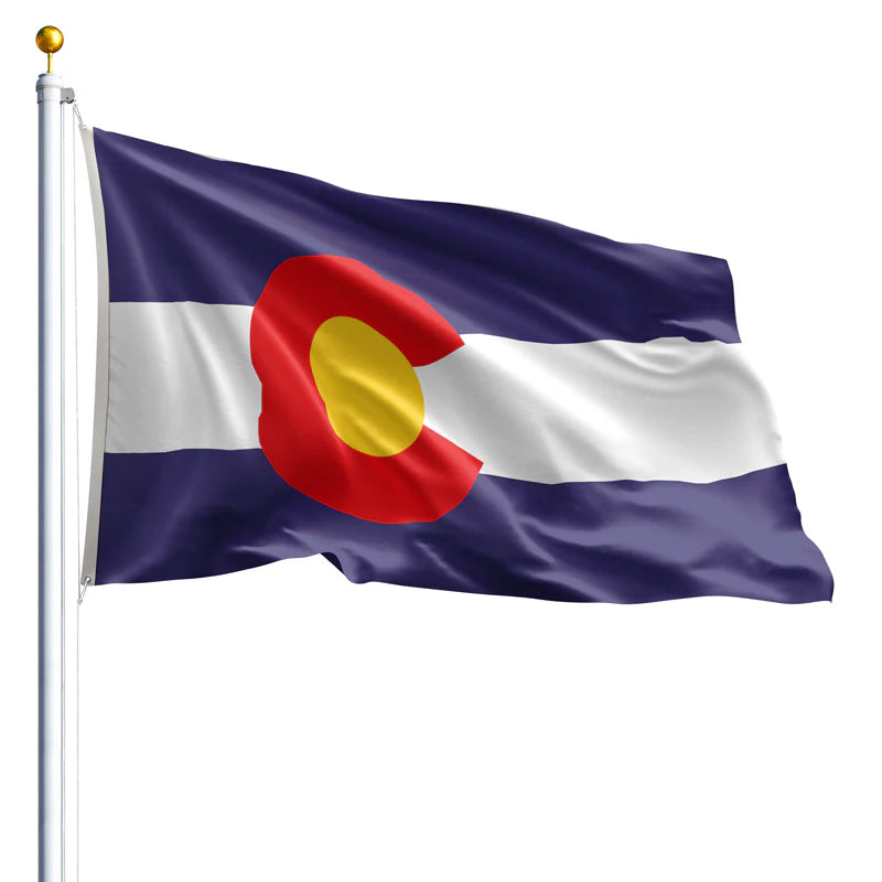 Eder Flags Colorado Nylon State Flag - Made In The USA