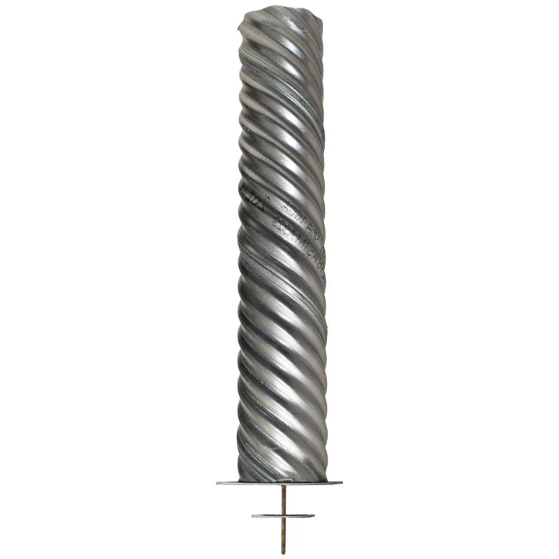Eder Flags Steel Ground Sleeve With Support Plate & Steel Centering For Flagpole