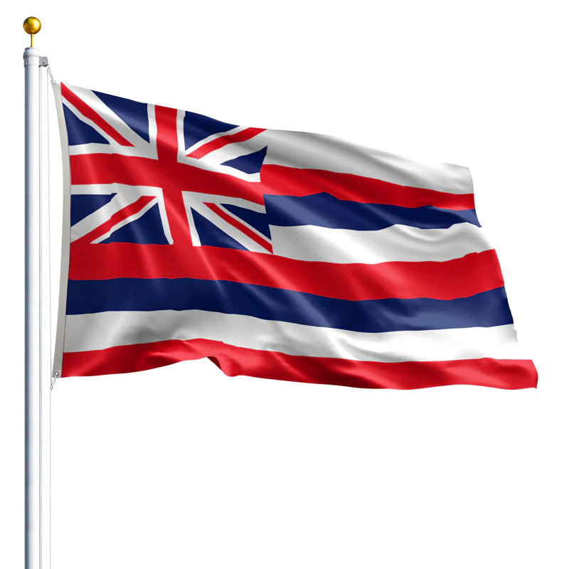 Eder Flags Hawaii Nylon State Flag - Made In The USA