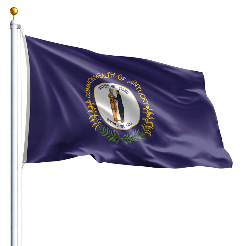 Eder Flags Kentucky Nylon State Flag - Made In The USA