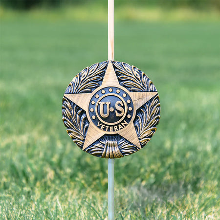 Eder Flags U.S. Veteran Memorial Marker - Maximum Promotions