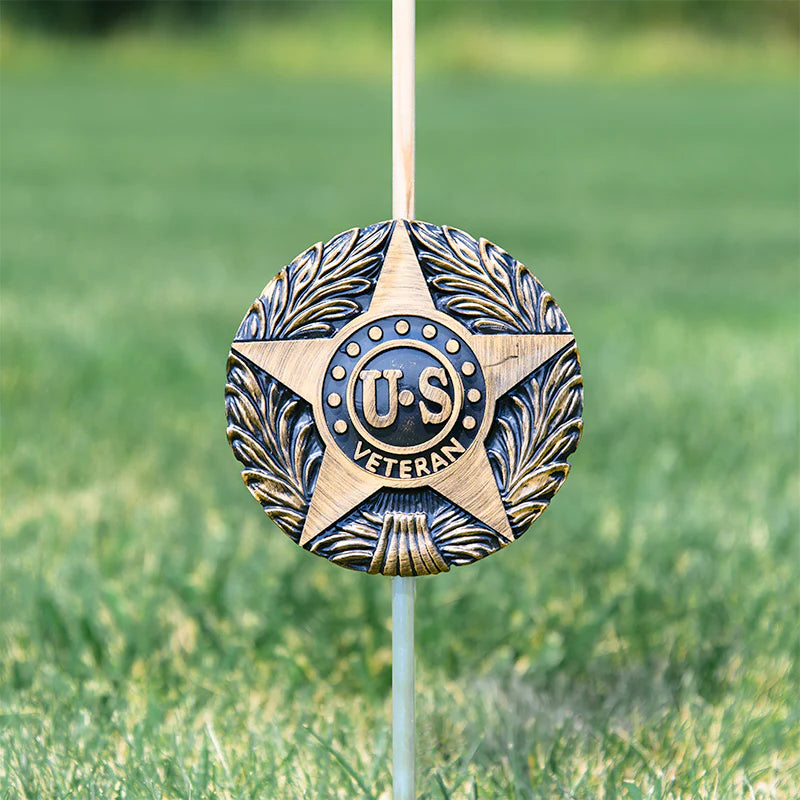 Eder Flags U.S. Veteran Memorial Marker - Maximum Promotions