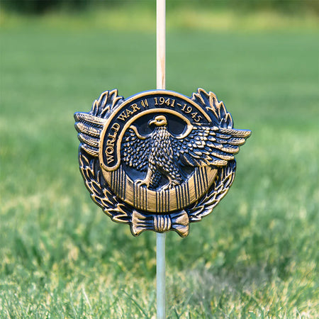 Eder Flags World War II Memorial Marker - Maximum Promotions
