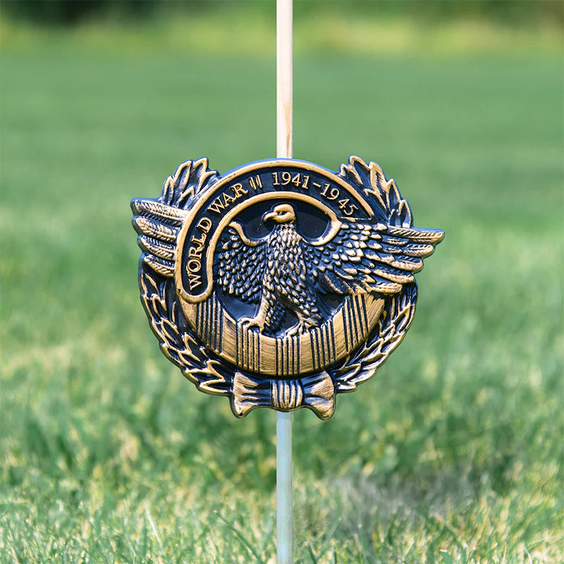 Eder Flags World War II Memorial Marker - Maximum Promotions