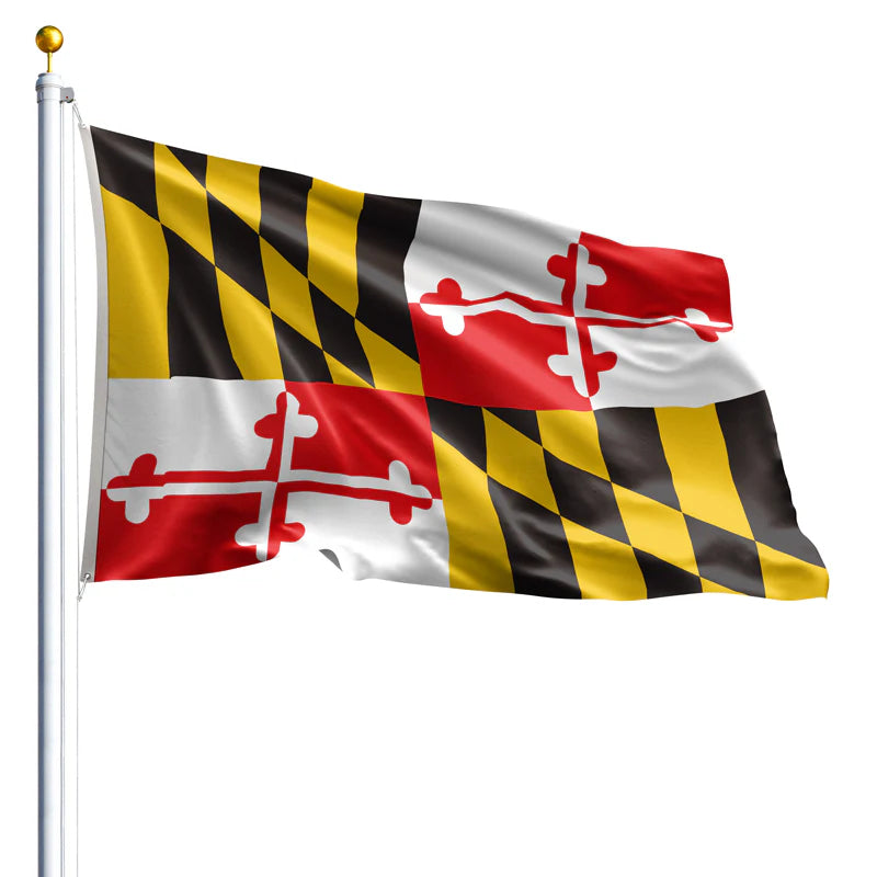 Eder Flags Maryland Nylon State Flag - Made In The USA