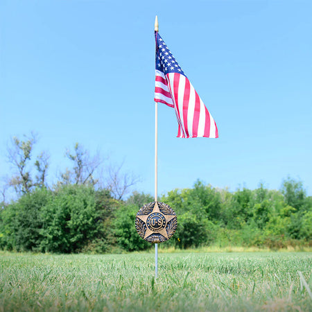 Eder Flags U.S. Veteran Memorial Marker - Maximum Promotions