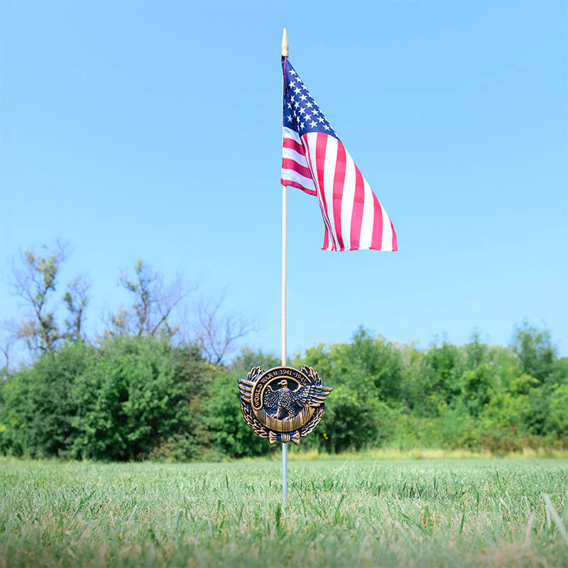 Eder Flags World War II Memorial Marker - Maximum Promotions