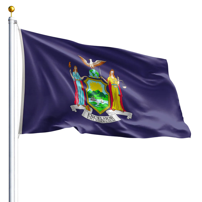 Eder Flags New York Nylon State Flag - Made In The USA - Maximum Promotions