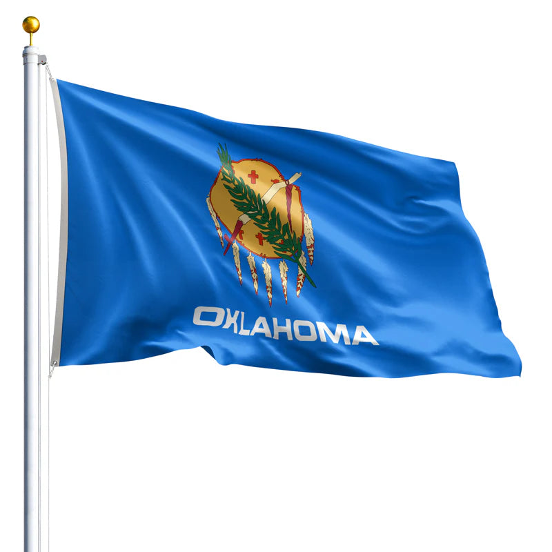 Eder Flags Oklahoma Nylon State Flag - Made In The USA - Maximum Promotions