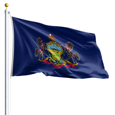 Eder Flags Pennsylvania Nylon State Flag - Made In The USA - Maximum Promotions