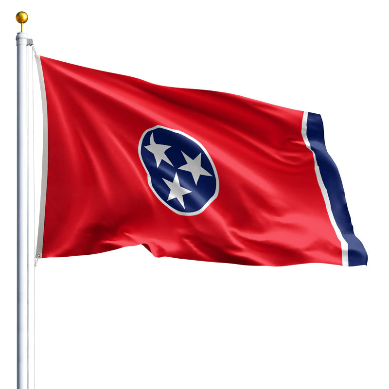 Eder Flags Tennessee Nylon State Flag - Made In The USA - Maximum Promotions
