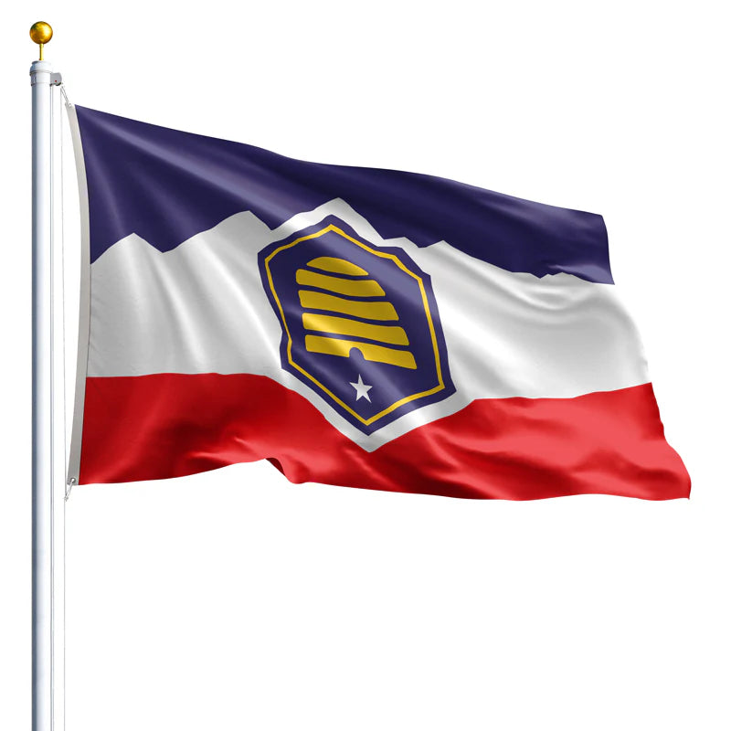 Eder Flags Utah Nylon State Flag - Made In The USA - Maximum Promotions