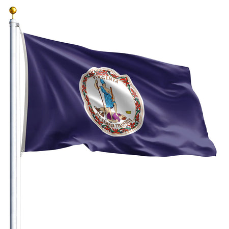 Eder Flags Virginia Nylon State Flag - Made In The USA - Maximum Promotions