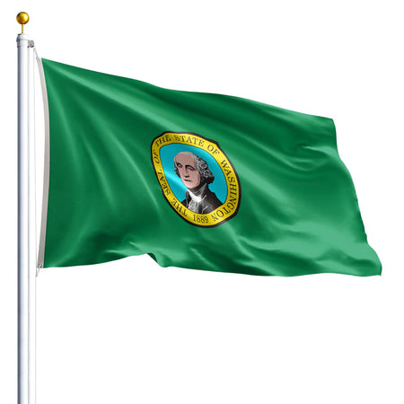 Eder Flags Washington Nylon State Flag - Made In The USA - Maximum Promotions