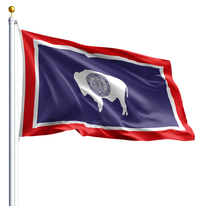 Eder Flags Wyoming Nylon State Flag - Made In The USA - Maximum Promotions