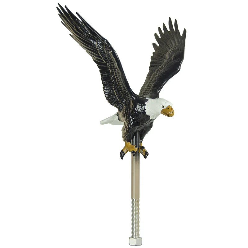 Eder Flags Natural Aluminum Flying Eagles - Maximum Promotions