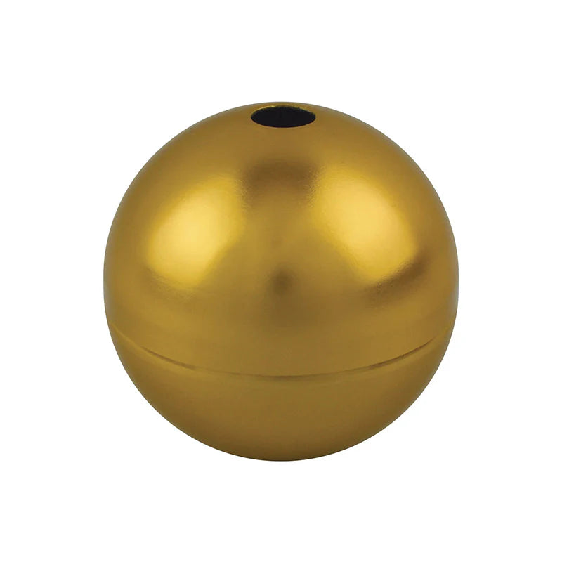 Eder Flags Gold Anodized Aluminum Globe For E-16 Eagle - Maximum Promotions